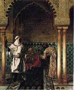 unknow artist Arab or Arabic people and life. Orientalism oil paintings 156 painting